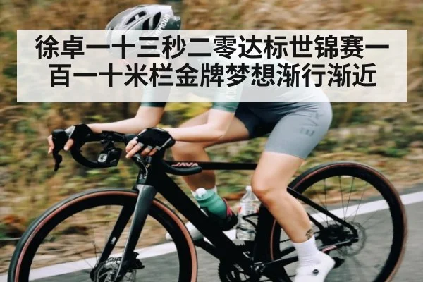 徐卓一十三秒二零达标世锦赛一百一十米栏金牌梦想渐行渐近